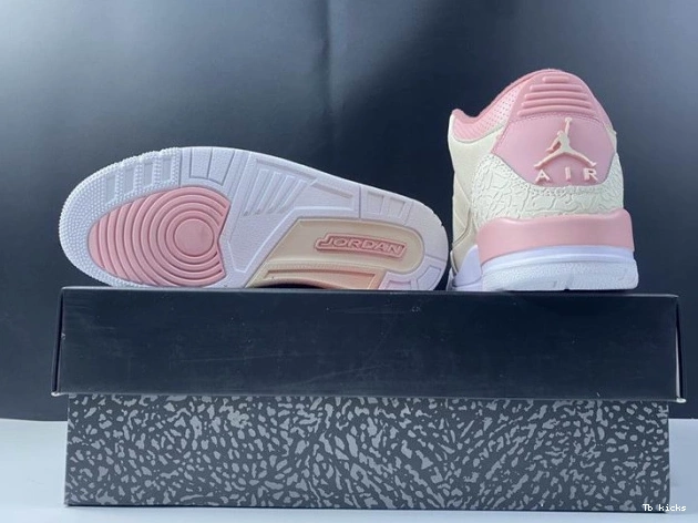 Rep TBK (W) Sail Jordan Air Pink Retro 3 Rust CK9246-116 0705